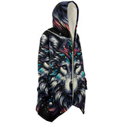 Cosmic Wolf Hooded Cloak