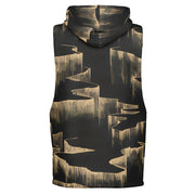 Golden Horizon Sleeveless Hoodie