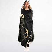 Golden Rose Hooded Blanket