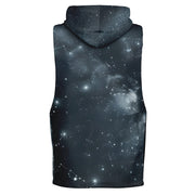 Galaxy Glow Sleeveless Hoodie
