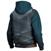 Summit Moon Hooded Baseball Jacket