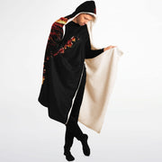 Blazing Butterfly Hooded Blanket