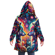 Galactic Spirit Wolf Hooded Cloak