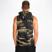 Golden Horizon Sleeveless Hoodie