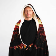 Blazing Butterfly Hooded Blanket