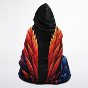 Feather-Wing Hooded Blanket
