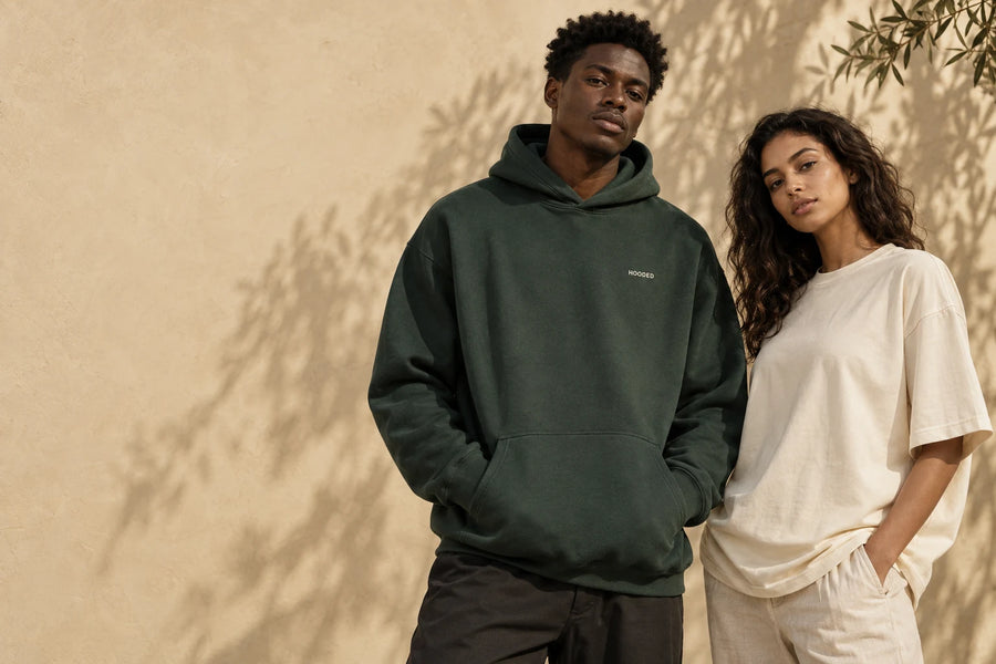 HOODED hoodie and T-shirt styling concept