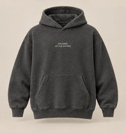HOODED Afterhours Oversized Hoodie in charcoal — product concept