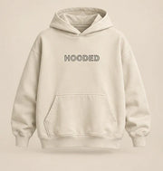 HOODED Outline Oversized Hoodie in bone — product concept
