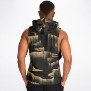 Golden Horizon Sleeveless Hoodie