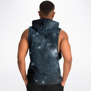 Galaxy Glow Sleeveless Hoodie
