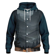 Summit Moon Hooded Baseball Jacket