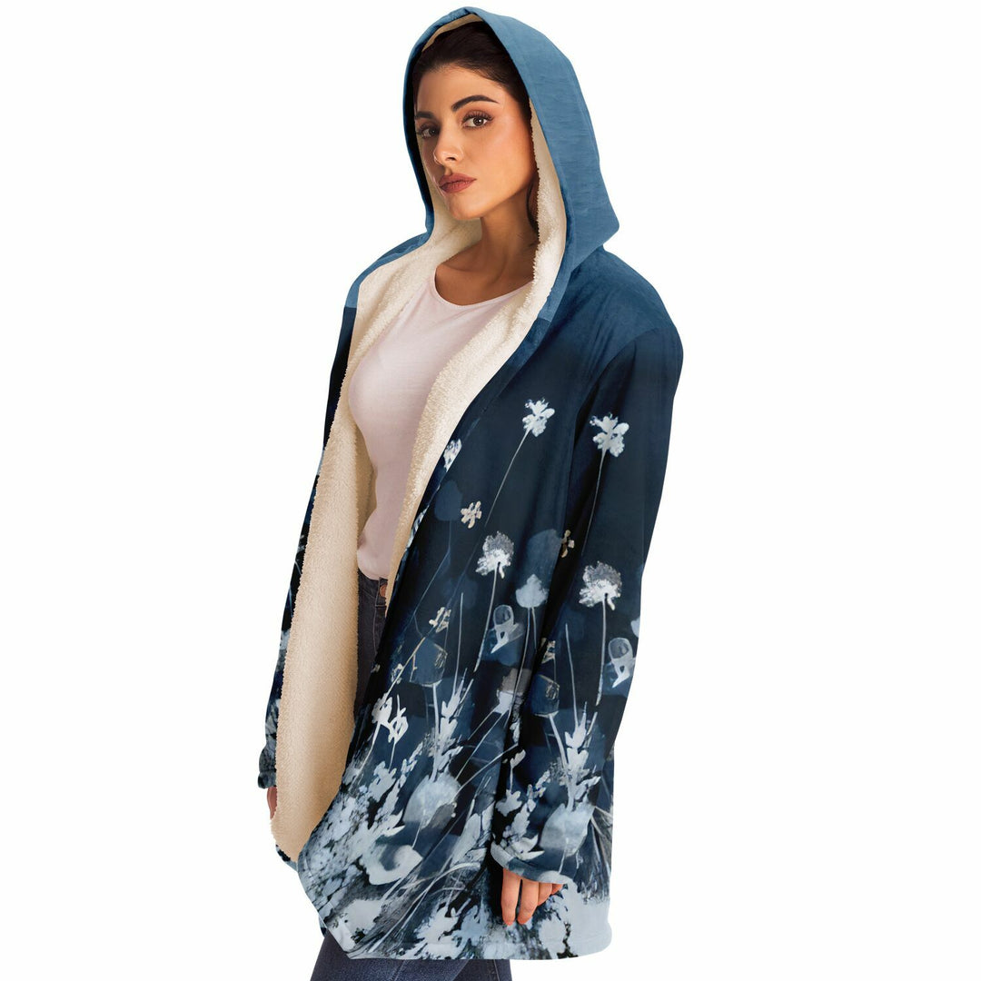 Twilight Bloom Hooded Cloak