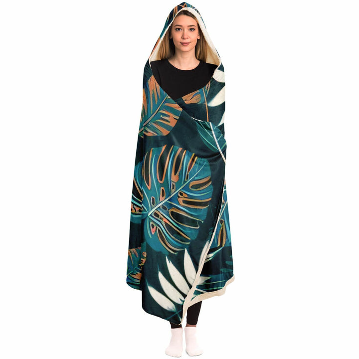 Tropical Escape Hooded Blanket