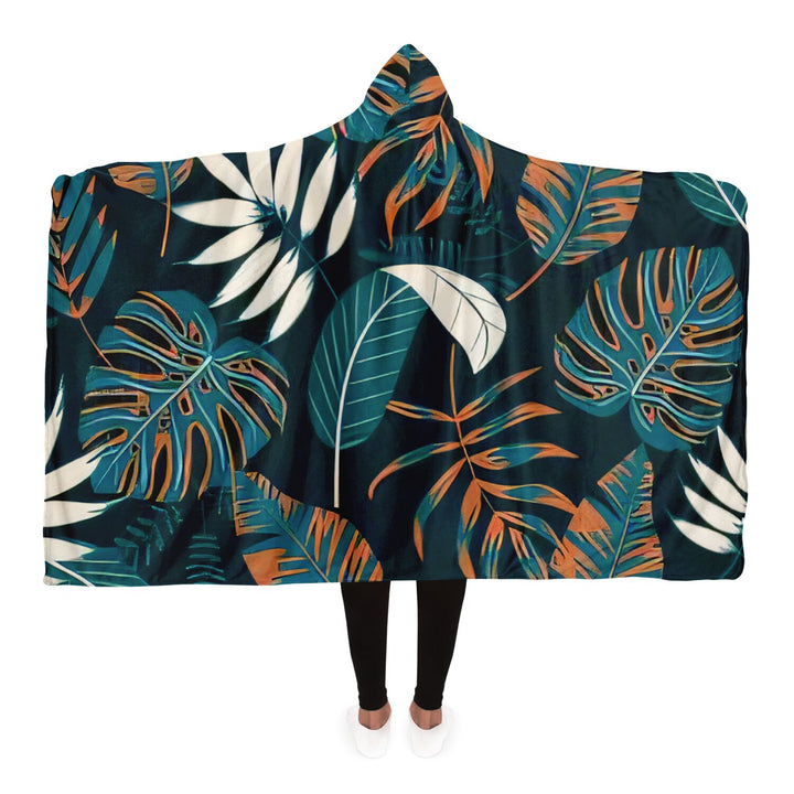 Tropical Escape Hooded Blanket