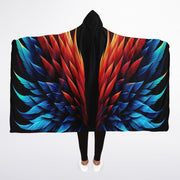 Feather-Wing Hooded Blanket