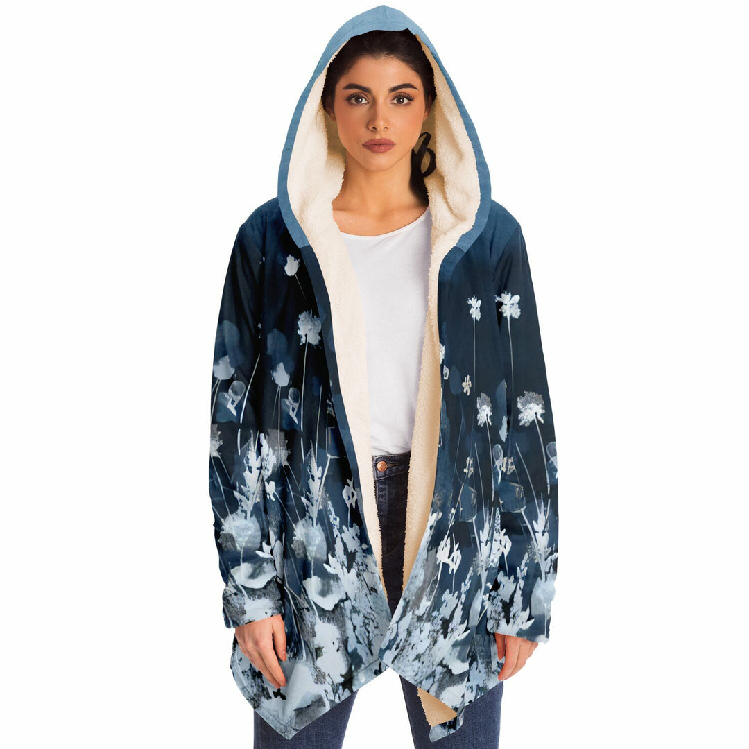 Twilight Bloom Hooded Cloak