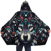 Cosmic Wolf Hooded Cloak