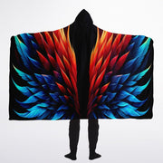 Feather-Wing Hooded Blanket
