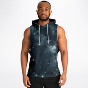 Galaxy Glow Sleeveless Hoodie