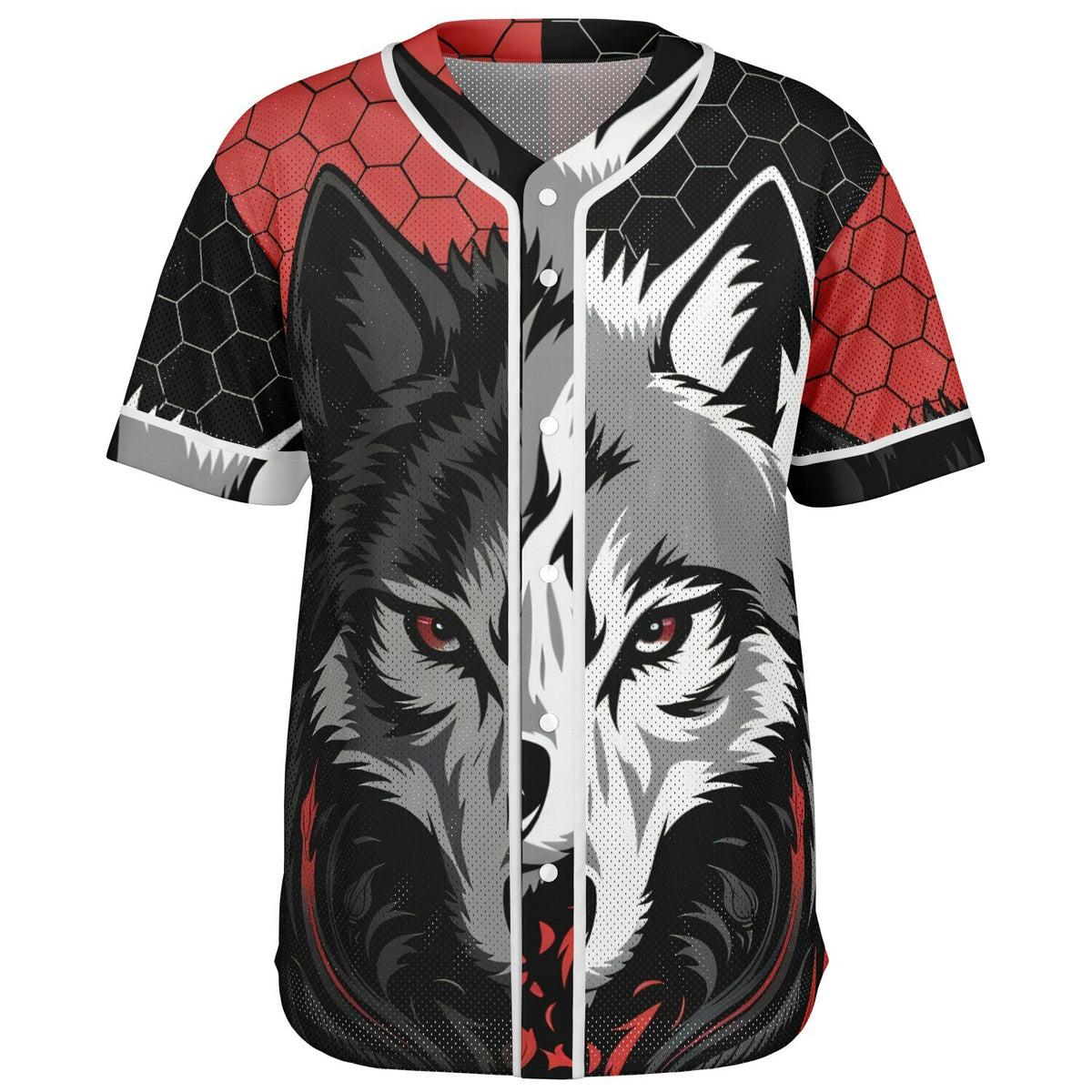 Crimson Gaze Wolf Jersey