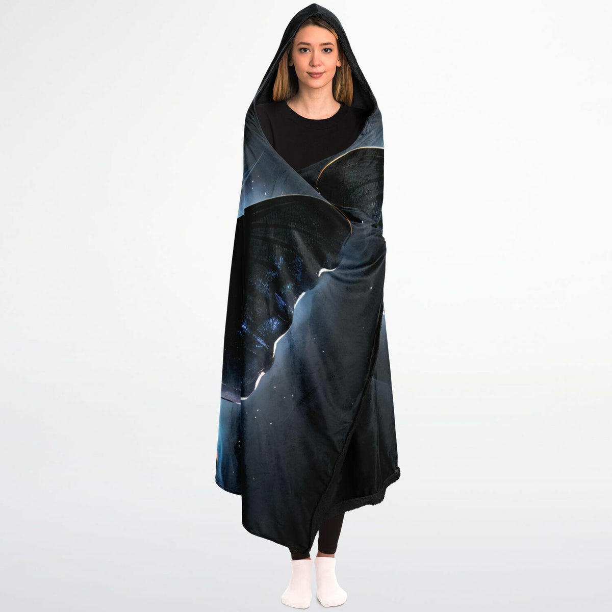 Celestial Butterfly Hooded Blanket