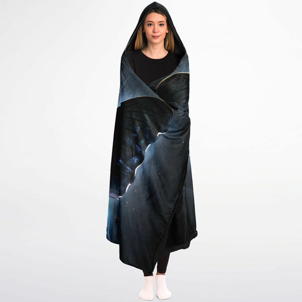 Celestial Butterfly Hooded Blanket