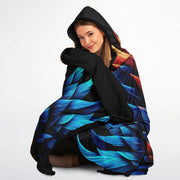 Feather-Wing Hooded Blanket