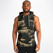 Golden Horizon Sleeveless Hoodie