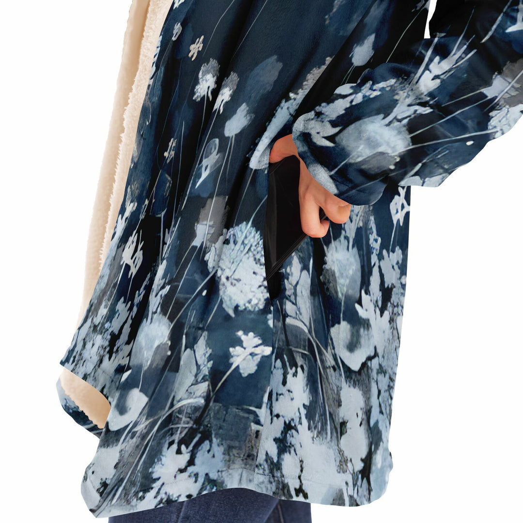 Twilight Bloom Hooded Cloak