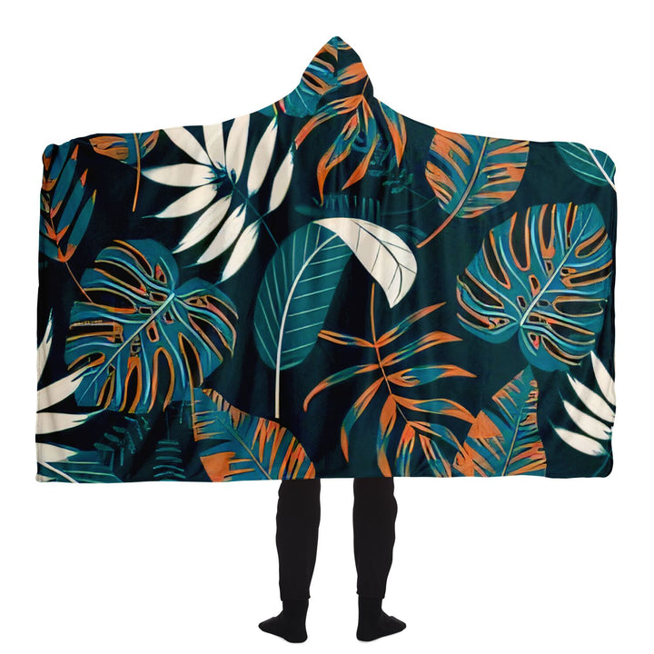 Tropical Escape Hooded Blanket