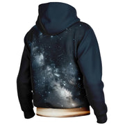 Nebula Horizon Hooded Baseball Jacket