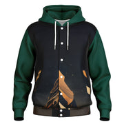 Ember Peak Hooded Baseball Jacket