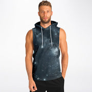 Galaxy Glow Sleeveless Hoodie