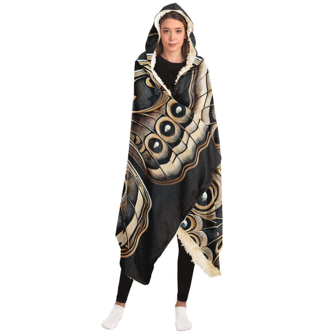 Enchanted Butterfly Hooded Blanket