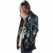 Cosmic Wolf Hooded Cloak