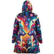Galactic Spirit Wolf Hooded Cloak